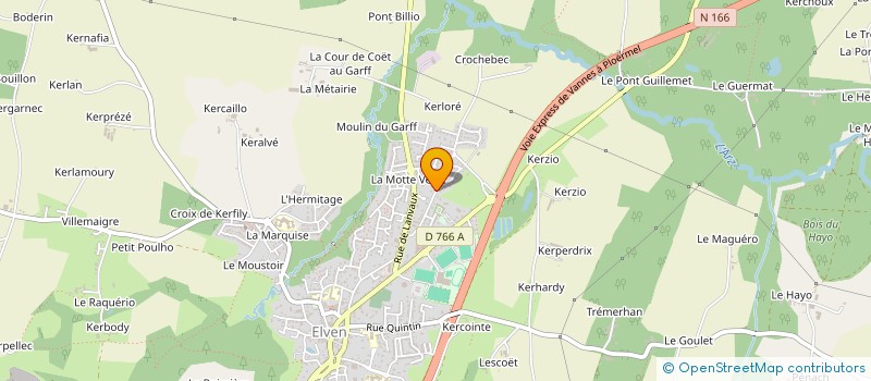 localisation de l'entreprise PAOTRED AR MENEZ  TREFFLEAN