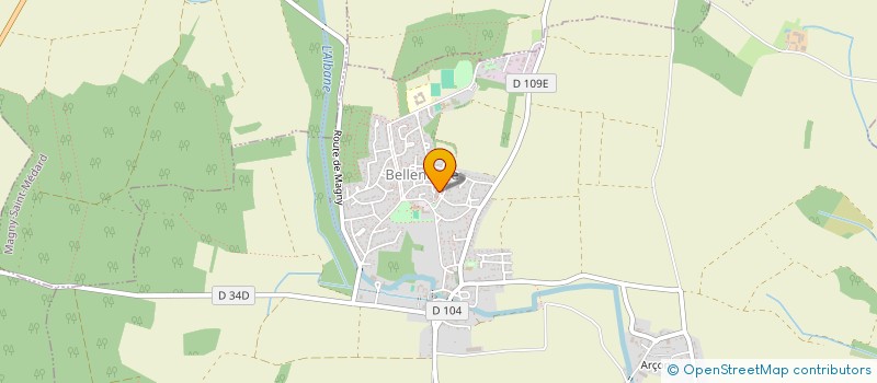 localisation de l'entreprise PAP  BEZE