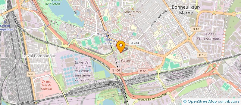 localisation de l'entreprise PAP ECHAFFAUDAGE  CRETEIL