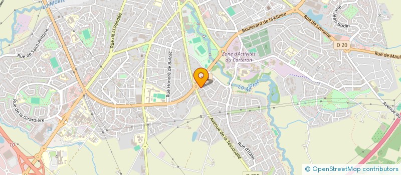 localisation de l'entreprise PAP PARIS à CHOLET