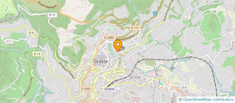 localisation de l'entreprise PAP-SEN  GRASSE