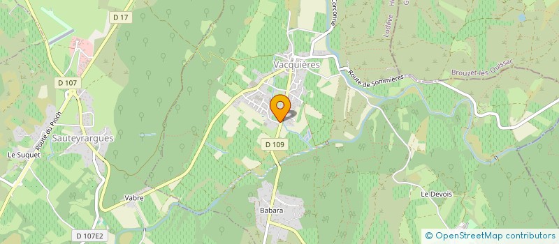 localisation de l'entreprise PAP TECH  VACQUIERES