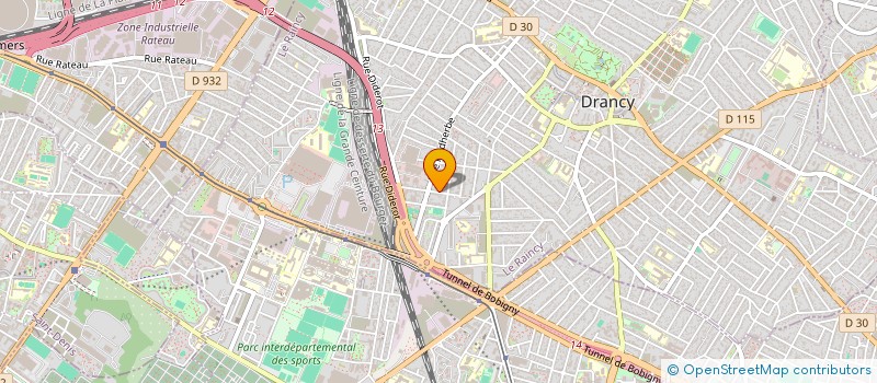 localisation de l'entreprise PAP VILLE  DRANCY