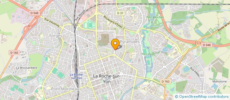 localisation de l'entreprise PAP2 à ROCHE SUR YON (LA)