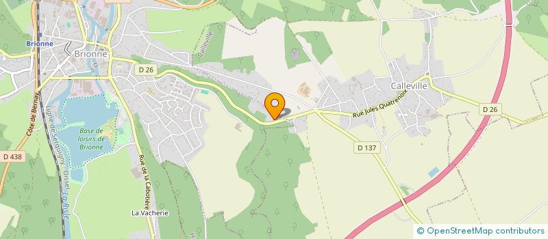 localisation de l'entreprise PAPA  BRIONNE