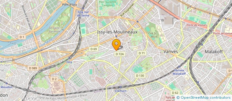 localisation de l'entreprise PAPA BE DISCOVERY à ISSY-LES-MOULINEAUX