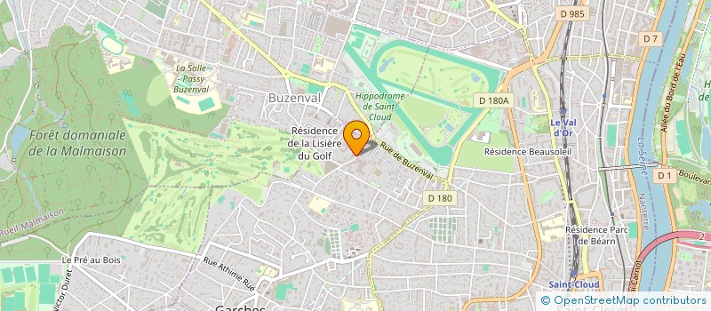 localisation de l'entreprise PAPA BRAVO à GARCHES