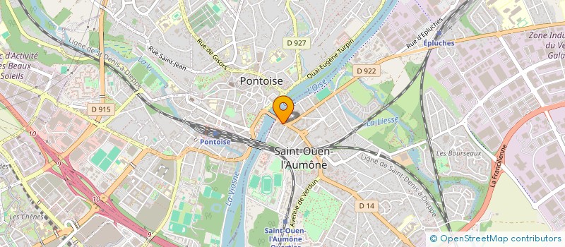 localisation de l'entreprise PAPA CHOUX à SAINT-OUEN-L'AUMONE