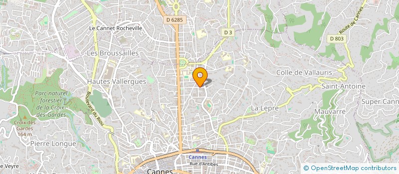 localisation de l'entreprise PAPA COOL  CANNES