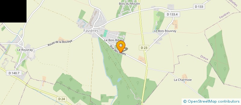 localisation de l'entreprise PAPA DJO PIZZ à FAVIERES