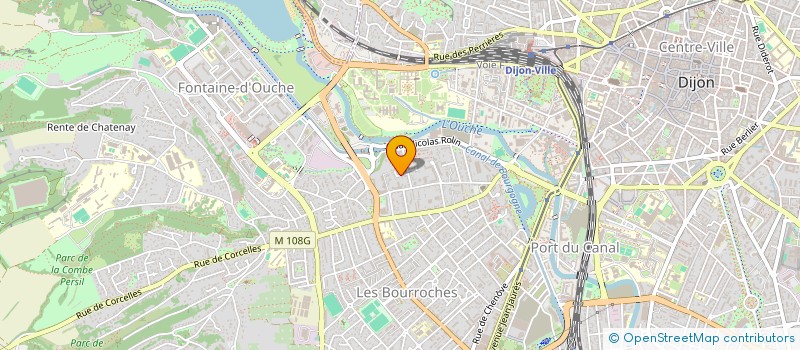 localisation de l'entreprise PAPA GALL DIFFUSION  DIJON