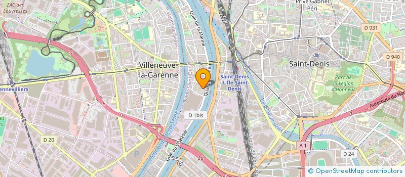 localisation de l'entreprise PAPA MABROUK HOUSE GROUP  L'ILE-SAINT-DENIS