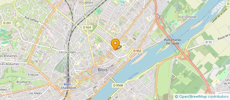 localisation de l'entreprise PAPA OURS  BLOIS