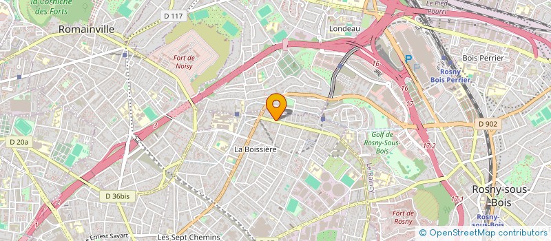 localisation de l'entreprise PAPA OURS à MONTREUIL
