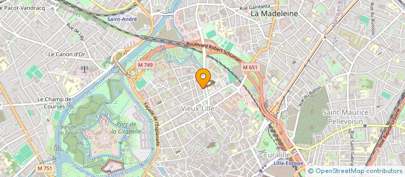 localisation de l'entreprise PAPA RAFFAELE FAMIGLIA à LILLE