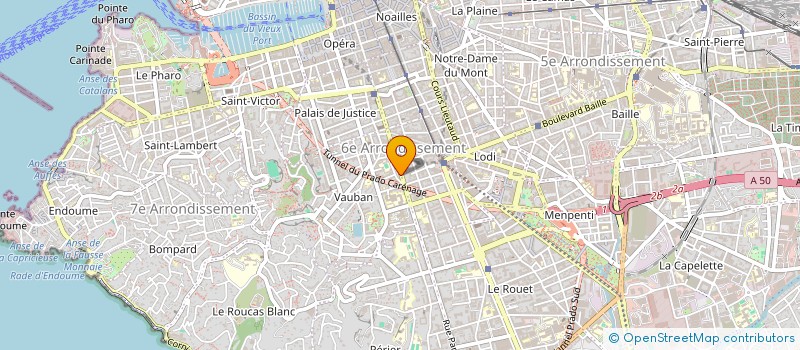 localisation de l'entreprise PAPA VICTOR PRODUCTIONS  MARSEILLE