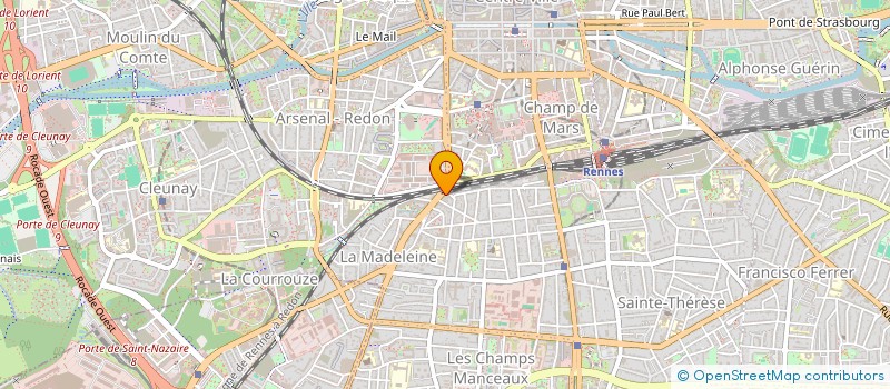 localisation de l'entreprise PAPA WINGS  RENNES