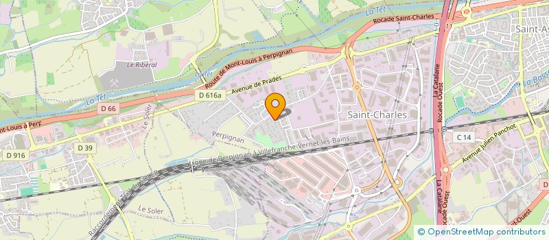 localisation de l'entreprise PAPAFRANGA à PERPIGNAN