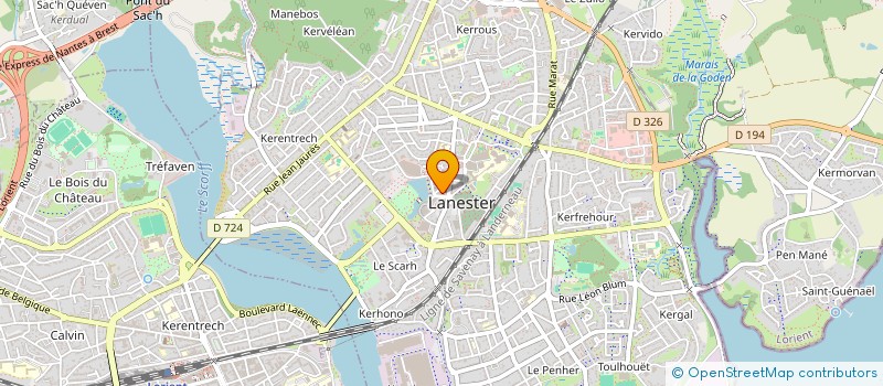 localisation de l'entreprise PAPAGENO CREATION  LANESTER