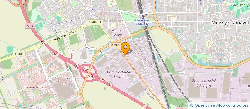 localisation de l'entreprise PAPAIDA à MOISSY-CRAMAYEL