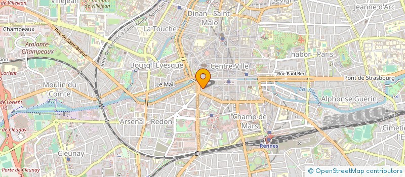 localisation de l'entreprise PAPAIL à RENNES