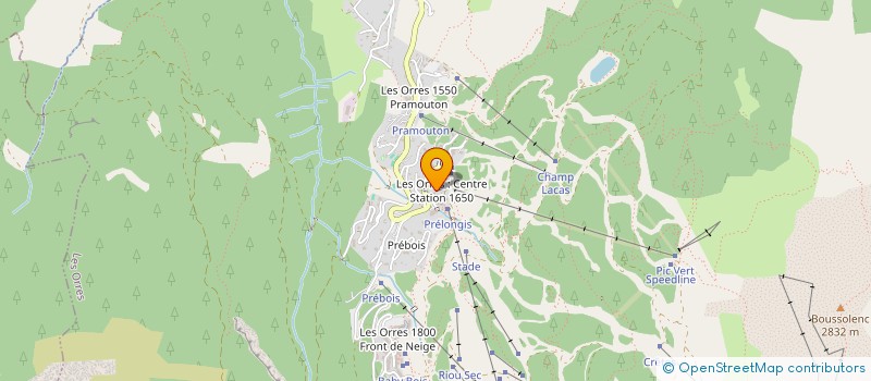 localisation de l'entreprise PAPALANDO à LES ORRES