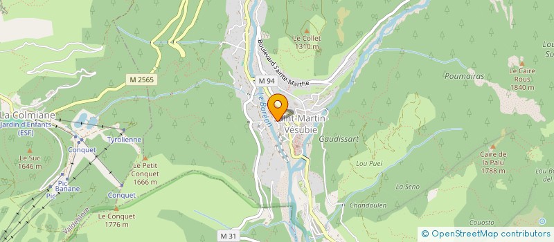 localisation de l'entreprise PAPALUMBIER  SAINT-MARTIN-VESUBIE