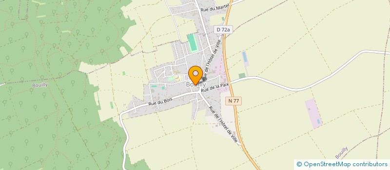 localisation de l'entreprise PAPAM à BOUILLY