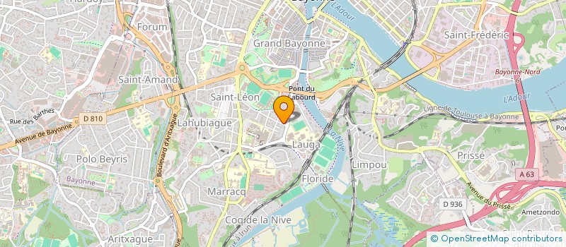 localisation de l'entreprise PAPAM à BAYONNE