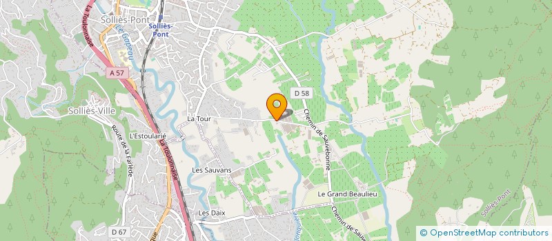 localisation de l'entreprise PAPAMIAM  SOLLIES-PONT