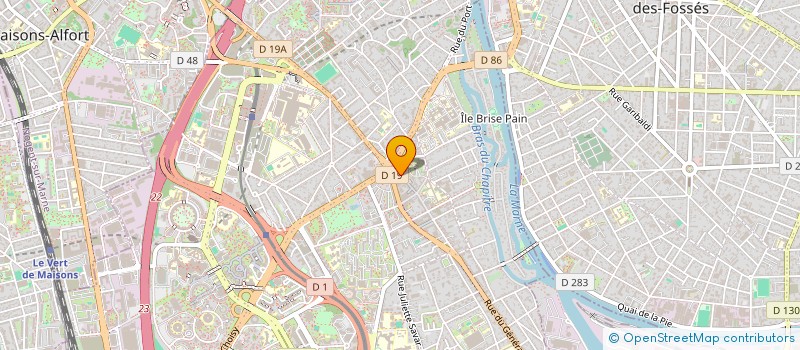 localisation de l'entreprise PAPAN à CRETEIL