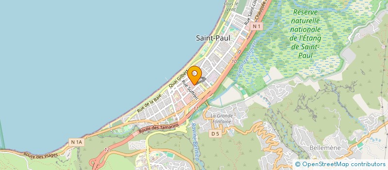 localisation de l'entreprise PAPANG SURF SCHOOL à SAINT-PAUL
