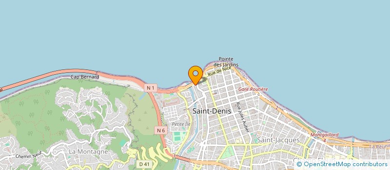 localisation de l'entreprise PAPANGUE à SAINT-DENIS