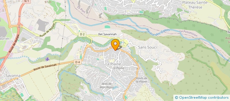 localisation de l'entreprise PAPANGUE LOCATIONS à SAINT-PAUL