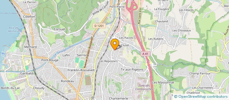 localisation de l'entreprise PAPAOURS TRADING  AIX LES BAINS