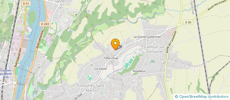 localisation de l'entreprise PAPAOUTAI  CAILLOUX-SUR-FONTAINES