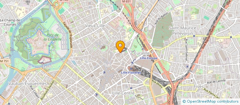 localisation de l'entreprise PAPARDOV à LILLE