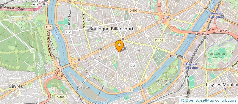 localisation de l'entreprise PAPAROTTI à BOULOGNE-BILLANCOURT