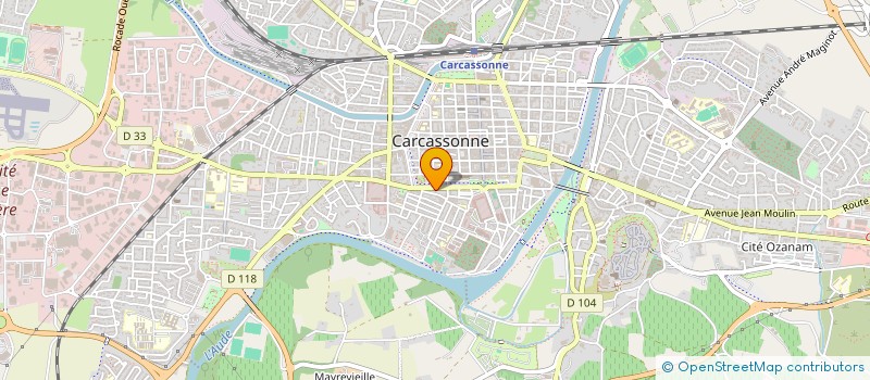 localisation de l'entreprise PAPASKIRI à CARCASSONNE