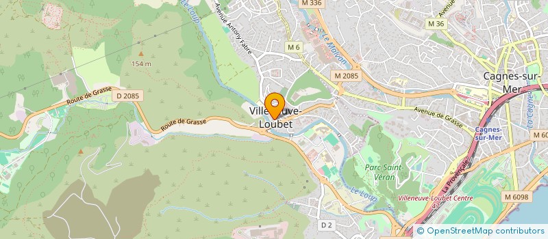 localisation de l'entreprise PAPATTES VILLENEUVOISES à VILLENEUVE-LOUBET