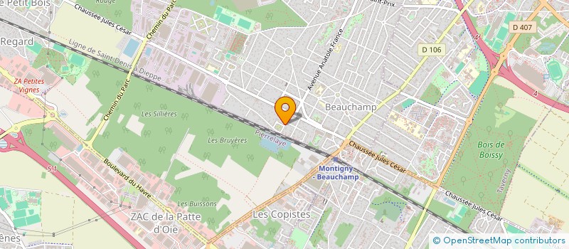 localisation de l'entreprise PAPATYAM  BEAUCHAMP