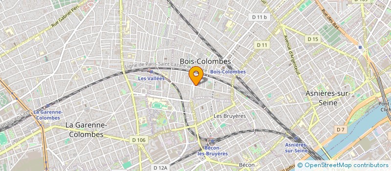 localisation de l'entreprise PAPAYE à BOIS-COLOMBES