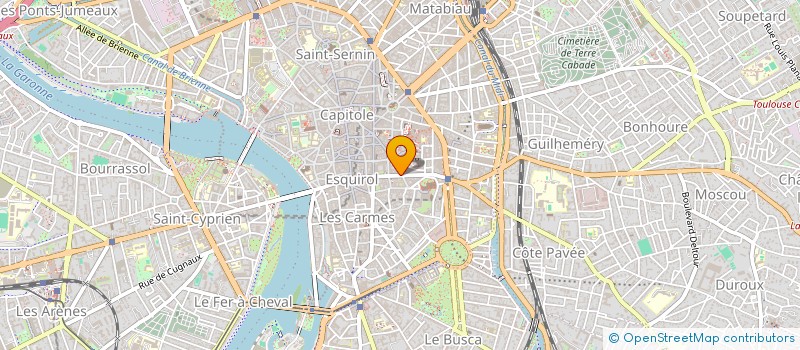 localisation de l'entreprise PAPAYE CAPITAL  TOULOUSE