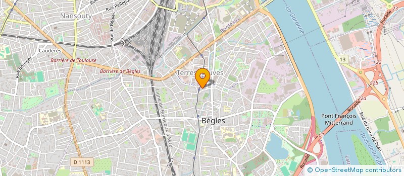 localisation de l'entreprise PAPAYE ET PAPILLE à BEGLES