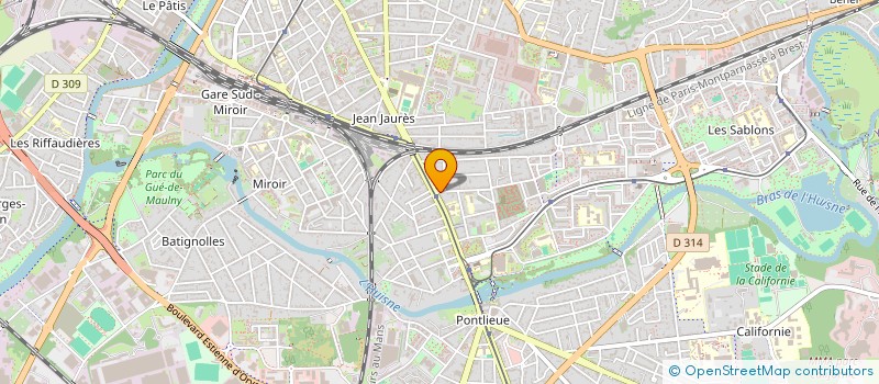 localisation de l'entreprise PAPAYO  LE MANS