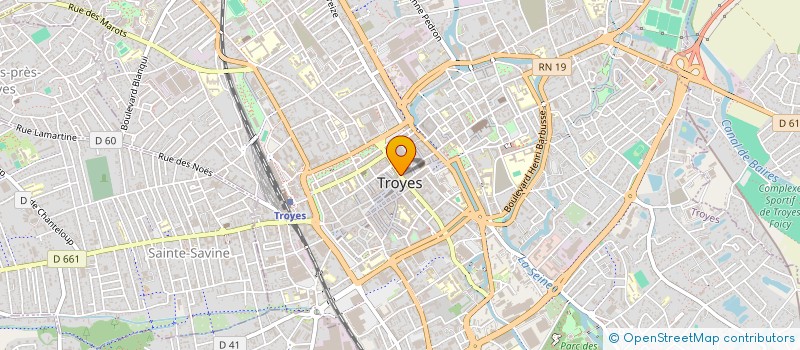 localisation de l'entreprise PAPAZ J. SARL à TROYES