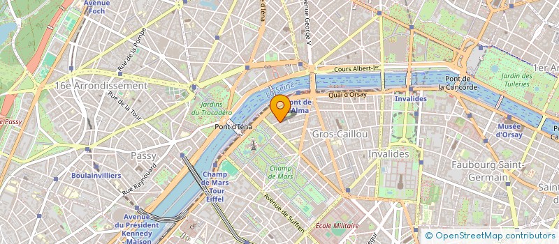 localisation de l'entreprise PAPAZEFF  PARIS