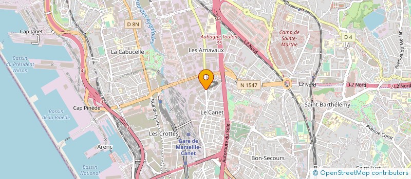 localisation de l'entreprise PAPAZIAN IMPORT à MARSEILLE