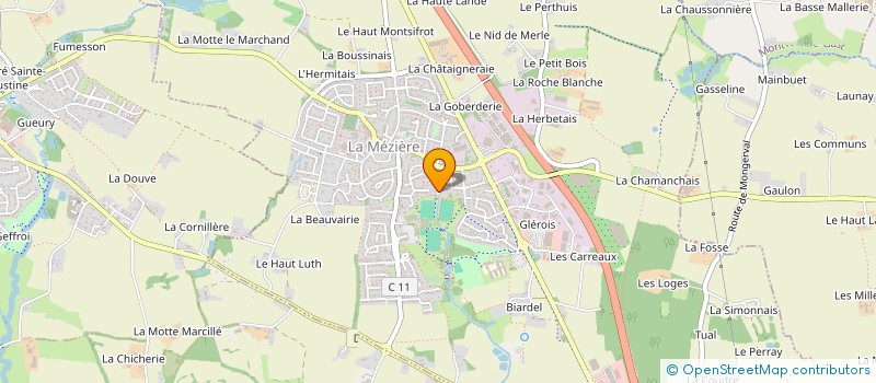 localisation de l'entreprise PAPEETE  LA MEZIERE