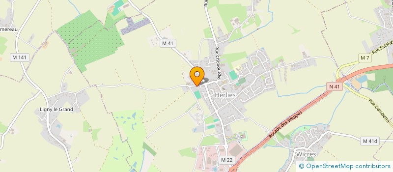 localisation de l'entreprise PAPEGHIN  HERLIES